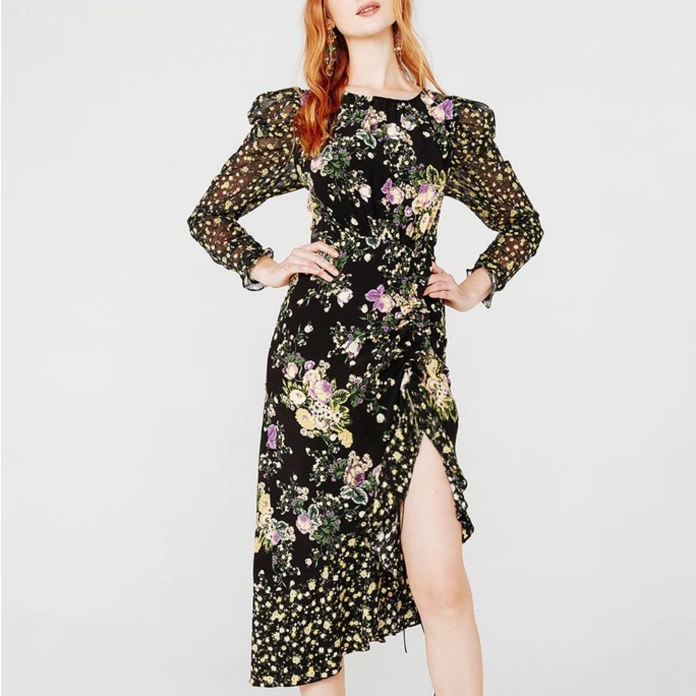 For Love & Lemons Ross Midi Dress